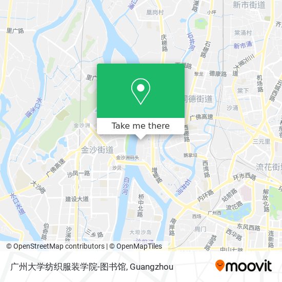广州大学纺织服装学院-图书馆 map