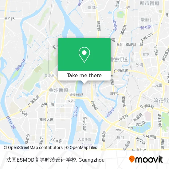 法国ESMOD高等时装设计学校 map