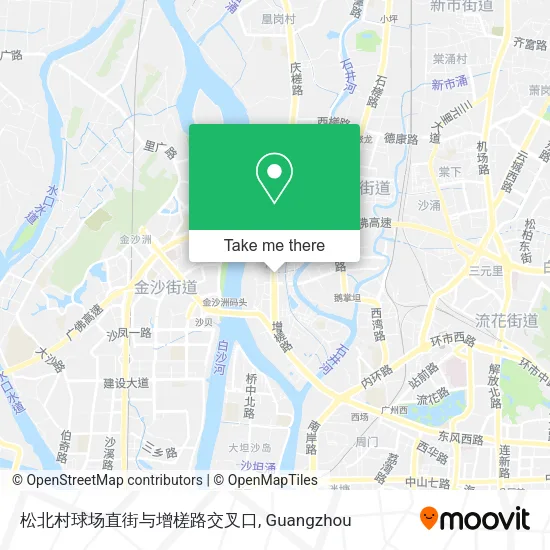 松北村球场直街与增槎路交叉口 map