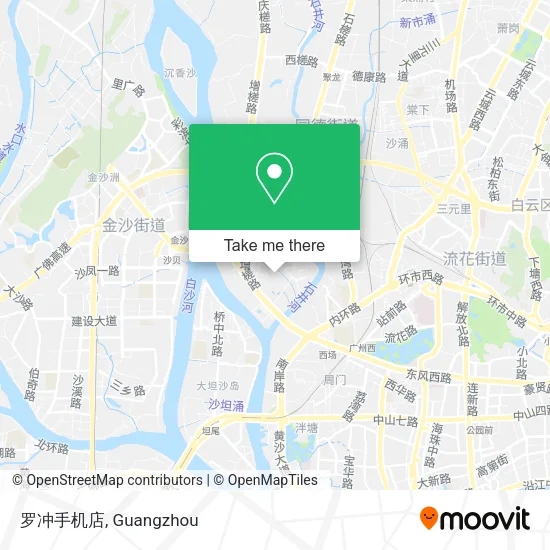 罗冲手机店 map