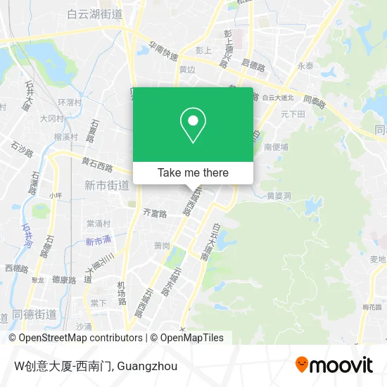 W创意大厦-西南门 map