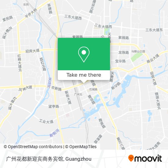 广州花都新迎宾商务宾馆 map