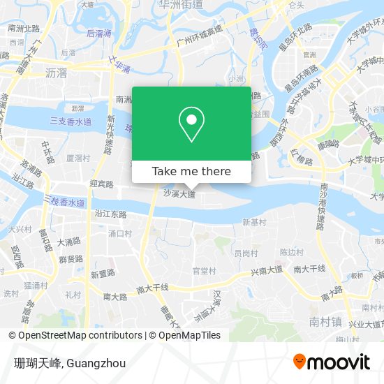 珊瑚天峰 map