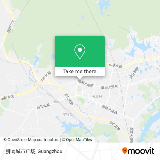狮岭城市广场 map
