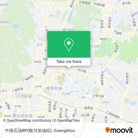 中国石油BP(银河加油站) map
