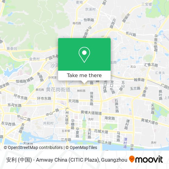 安利 (中国) - Amway China (CITIC Plaza) map