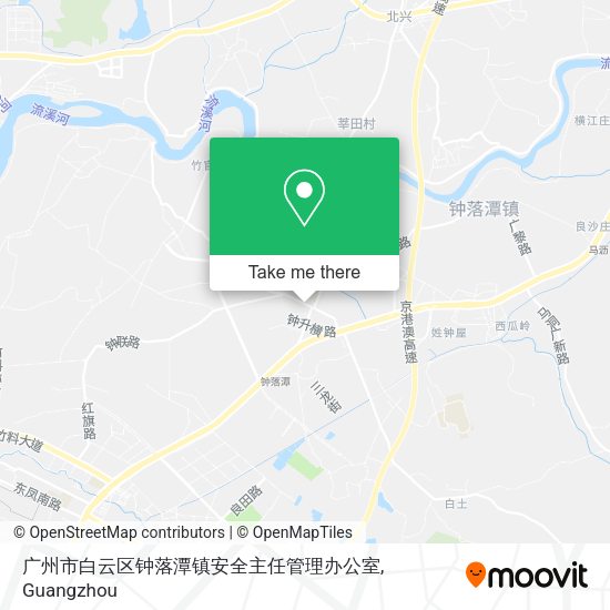 广州市白云区钟落潭镇安全主任管理办公室 map