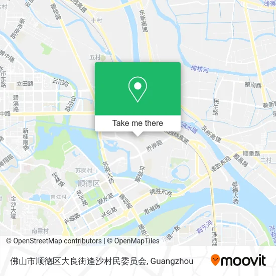 佛山市顺德区大良街逢沙村民委员会 map