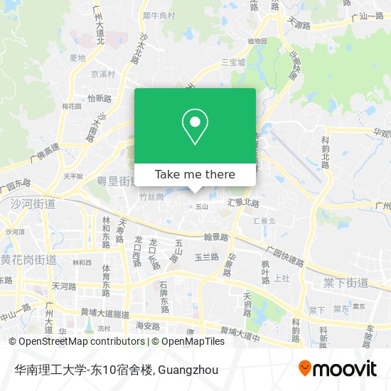 华南理工大学-东10宿舍楼 map