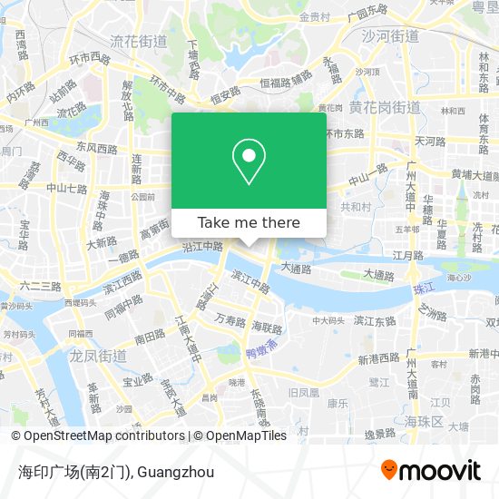 海印广场(南2门) map