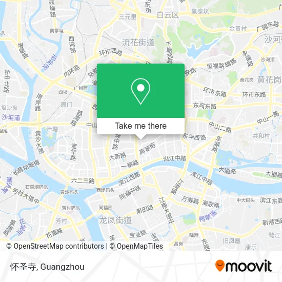 怀圣寺 map