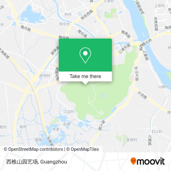 西樵山园艺场 map