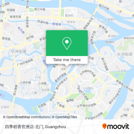 四季稻香官洲店-北门 map