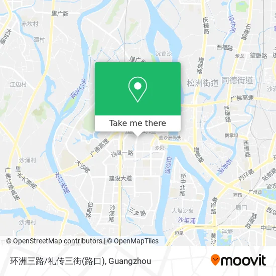 环洲三路/礼传三街(路口) map