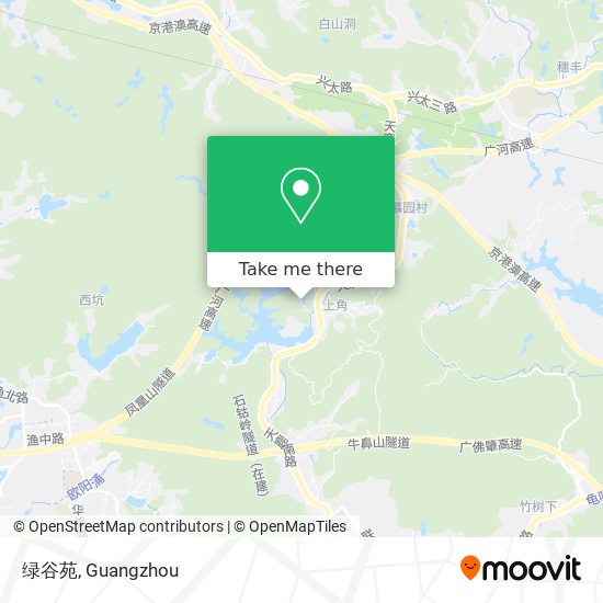 绿谷苑 map