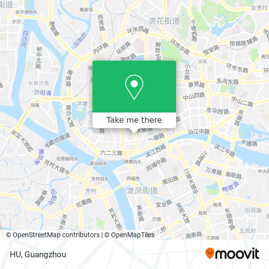 HU map