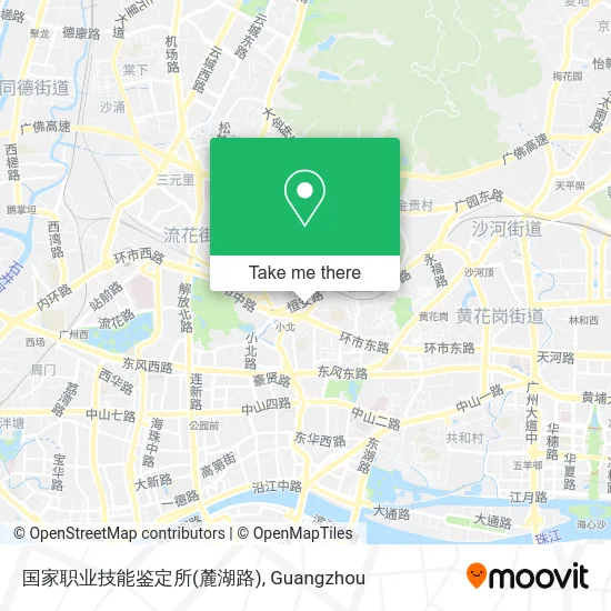 国家职业技能鉴定所(麓湖路) map