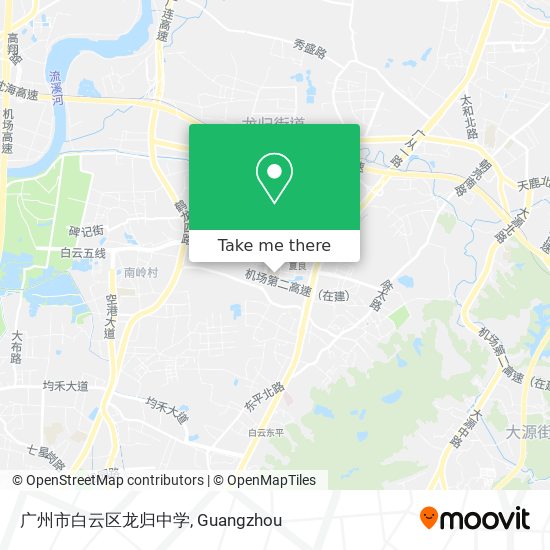 广州市白云区龙归中学 map