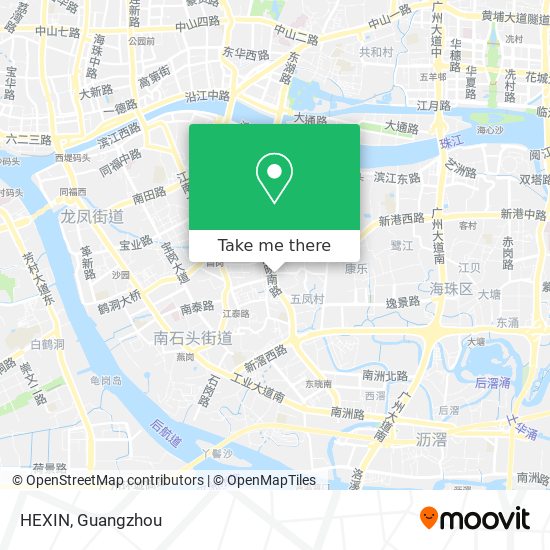 HEXIN map