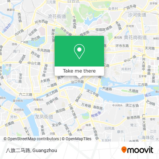 八旗二马路 map