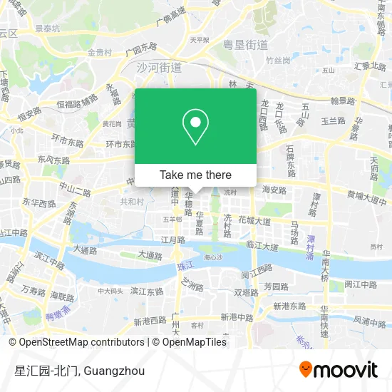 星汇园-北门 map