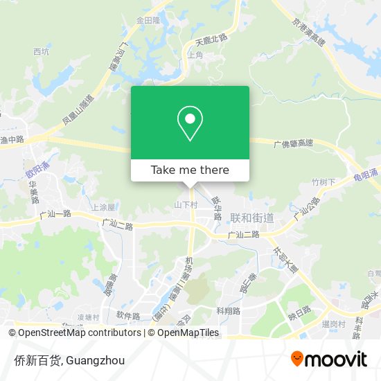 侨新百货 map