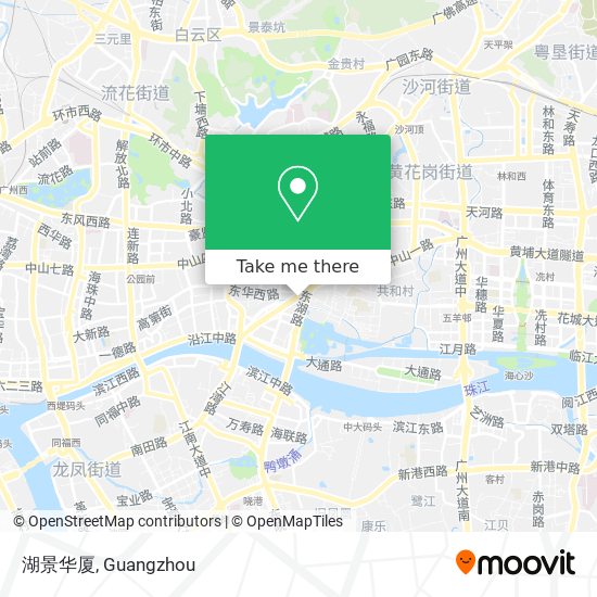 湖景华厦 map