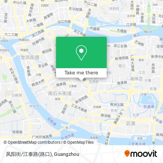 凤阳街/江泰路(路口) map