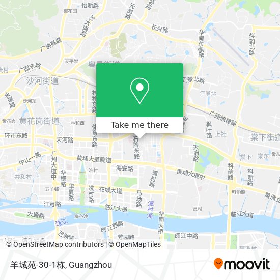 羊城苑-30-1栋 map