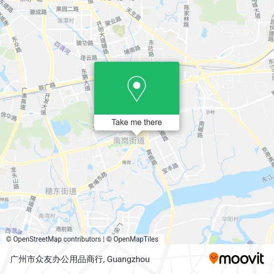 广州市众友办公用品商行 map