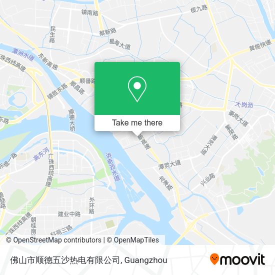 佛山市顺德五沙热电有限公司 map