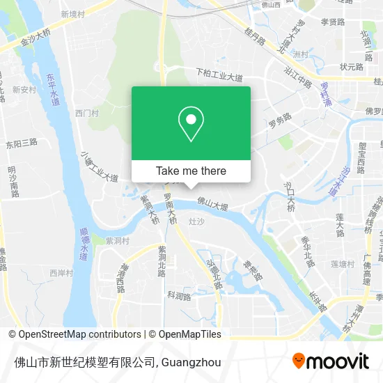 佛山市新世纪模塑有限公司 map
