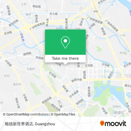 顺德新世界酒店 map