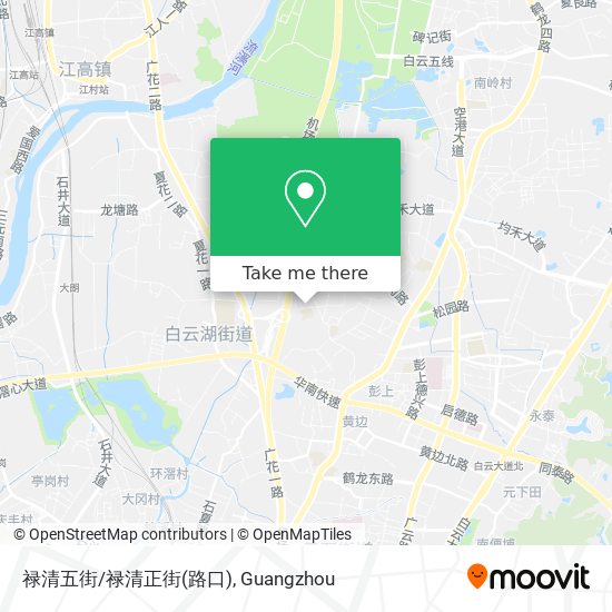 禄清五街/禄清正街(路口) map