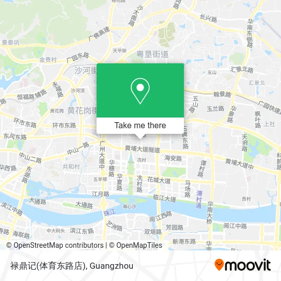 禄鼎记(体育东路店) map