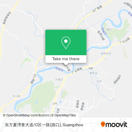 东方夏湾拿大道/C区一路(路口) map