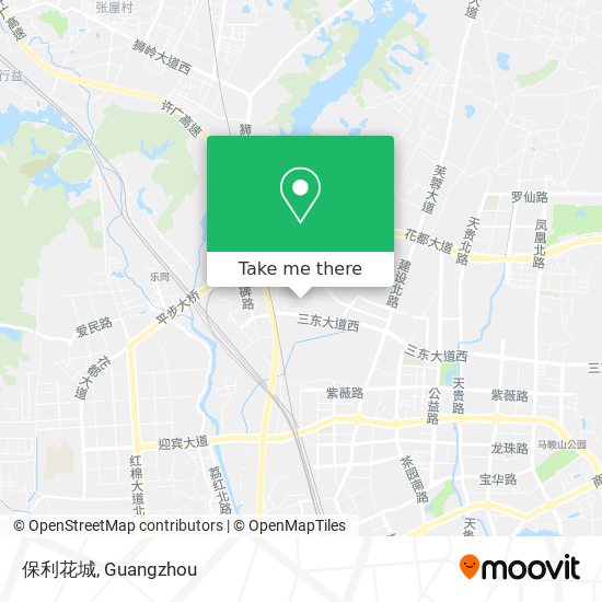 保利花城 map