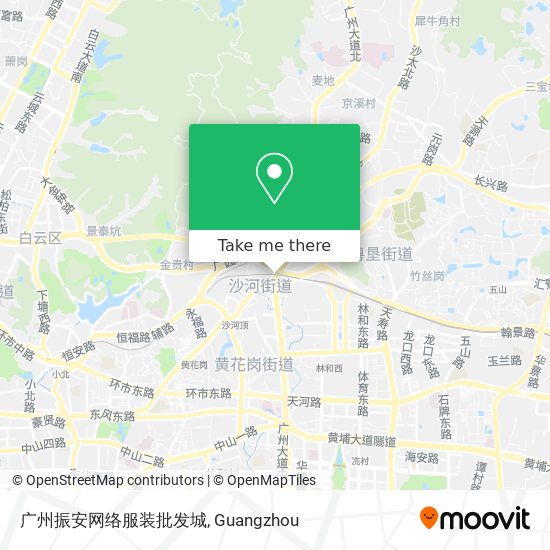 广州振安网络服装批发城 map
