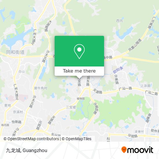 九龙城 map