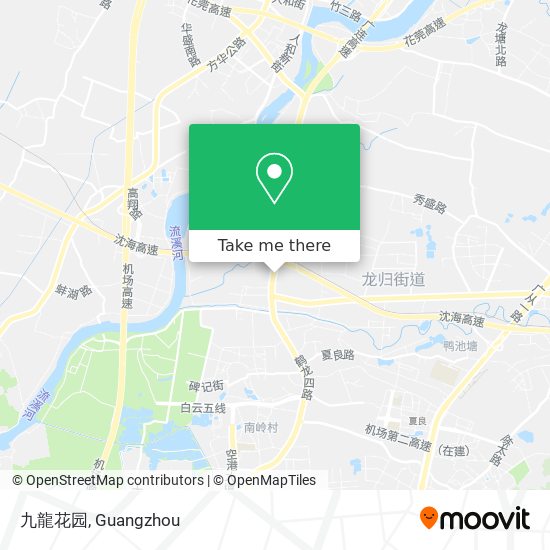 九龍花园 map