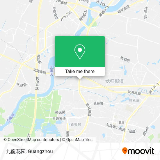 九龍花园 map
