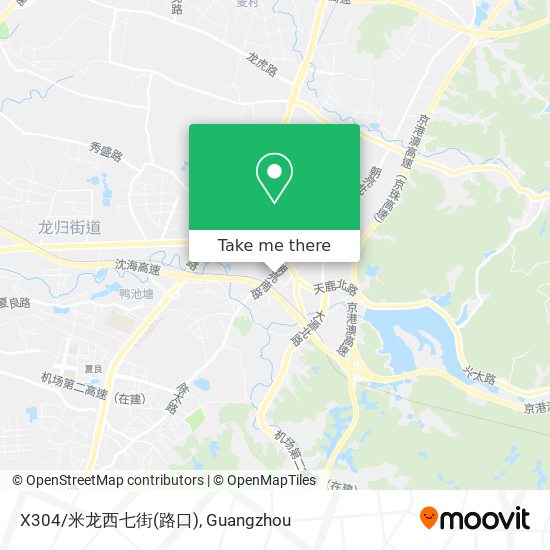 X304/米龙西七街(路口) map