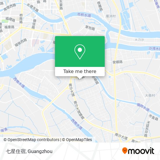 七星住宿 map