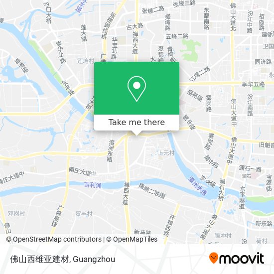 佛山西维亚建材 map