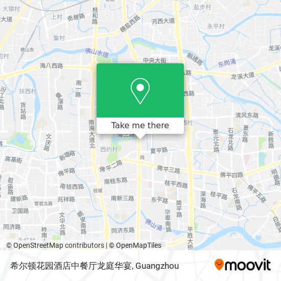 希尔顿花园酒店中餐厅龙庭华宴 map