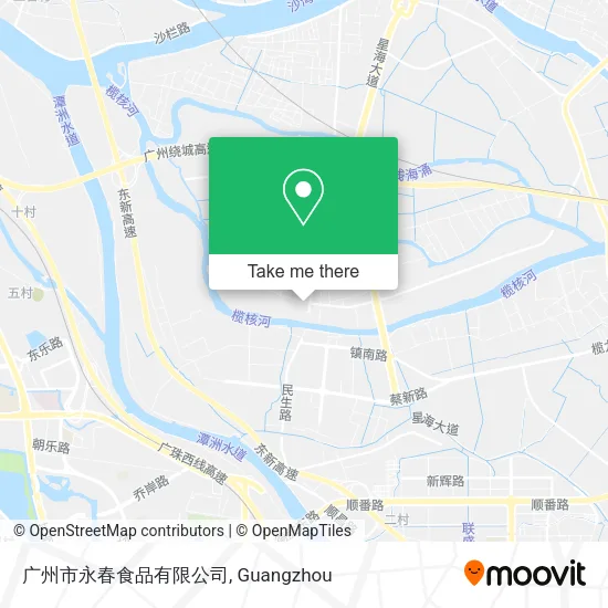 广州市永春食品有限公司 map