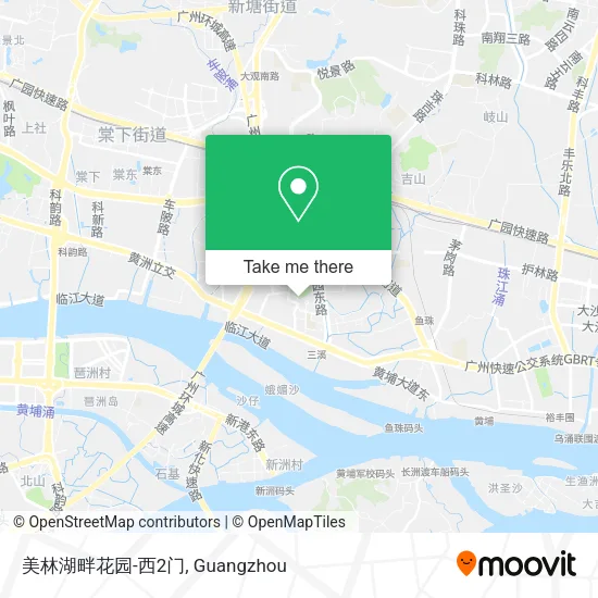 美林湖畔花园-西2门 map