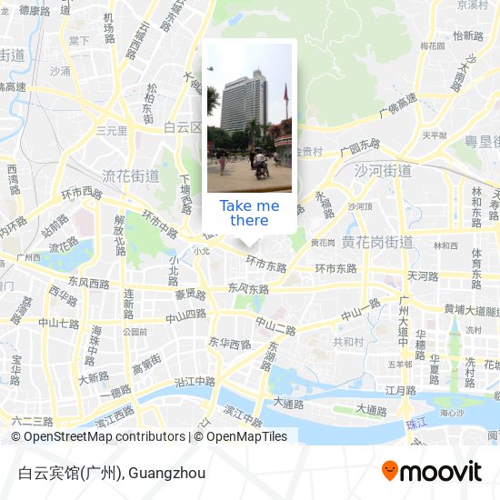 白云宾馆(广州) map