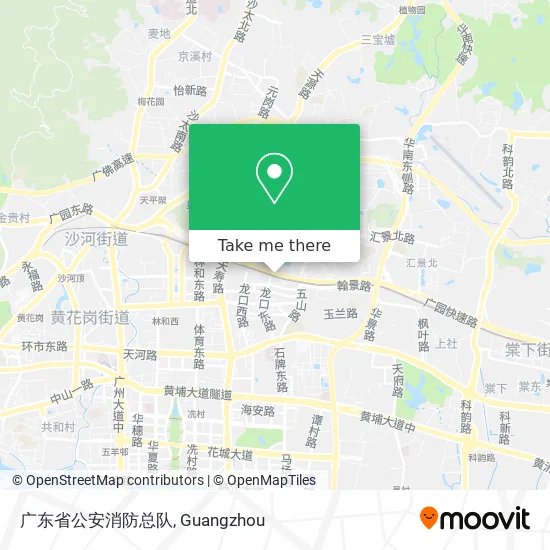 广东省公安消防总队 map