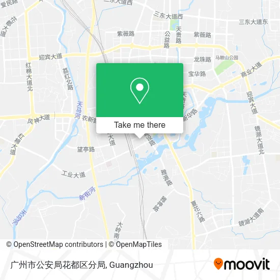 广州市公安局花都区分局 map